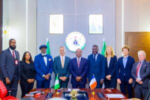 Gov Mbah and French Envoy for 14.5km water pipeline in Enugu