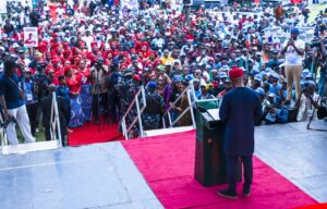 Enugu West shuts down for rally