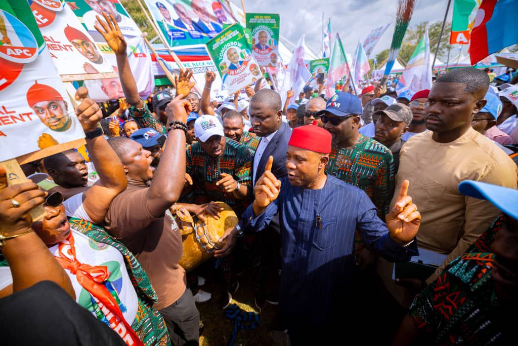 featured image for Enugu West shuts down for Tinubu, Mbah endorsement