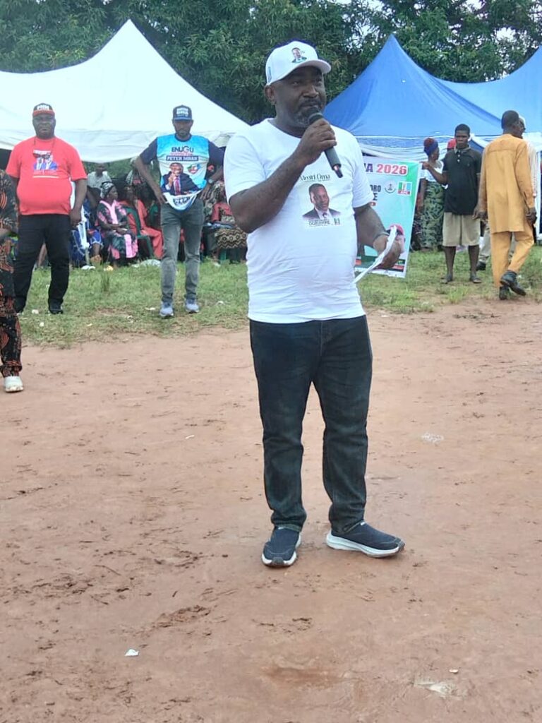 DG Mmirioma Campaign Organisation, Hon. Prince Emeka Nwatu, Addressing the gathering