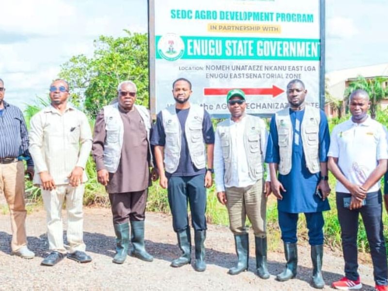 SEDC to Launch 50,000-Hectare Agro-Mechanisation Project in Enugu to Fight Unemployment, Insecurity
