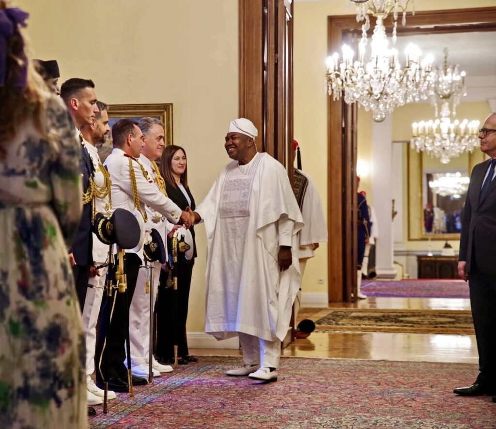 Several Greek officials attend ceremony