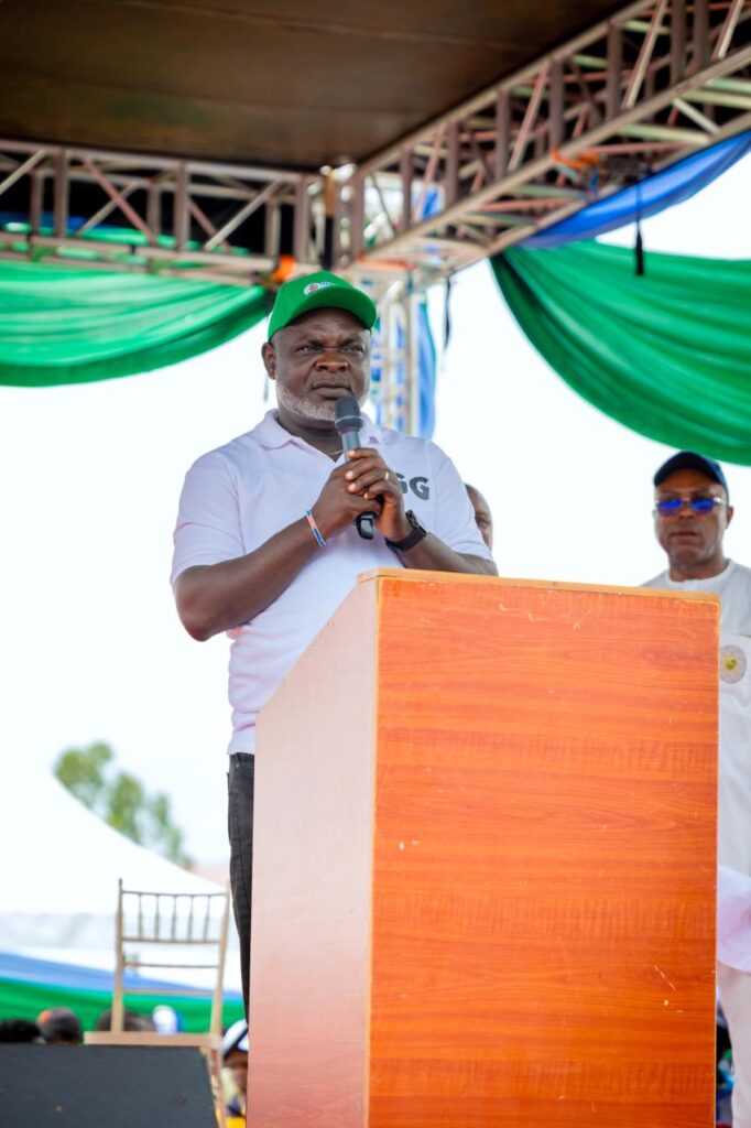 TUC CHAIRMAN, Delivering his Speech at the Teachers Endorsement Rally for Gov Mbah & Tinubu