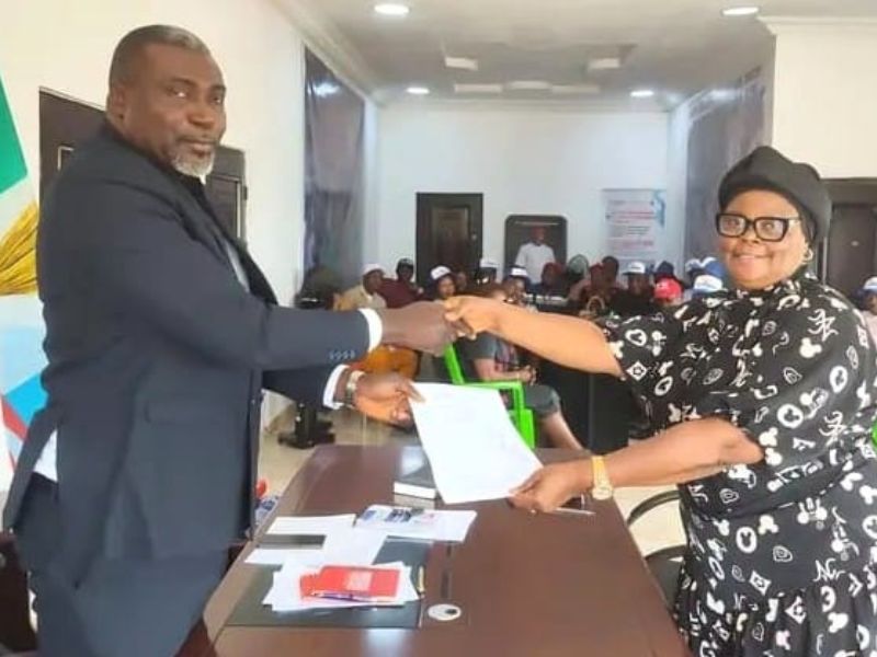 Anyaegbudike Reappoints Ethel Obiajulu as Oji River Council Secretary
