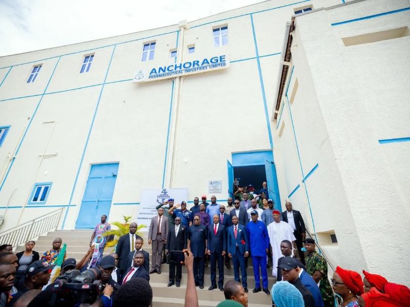 Mbah Commissions Multi-Billion Naira Pharmaceutical Company in Enugu
