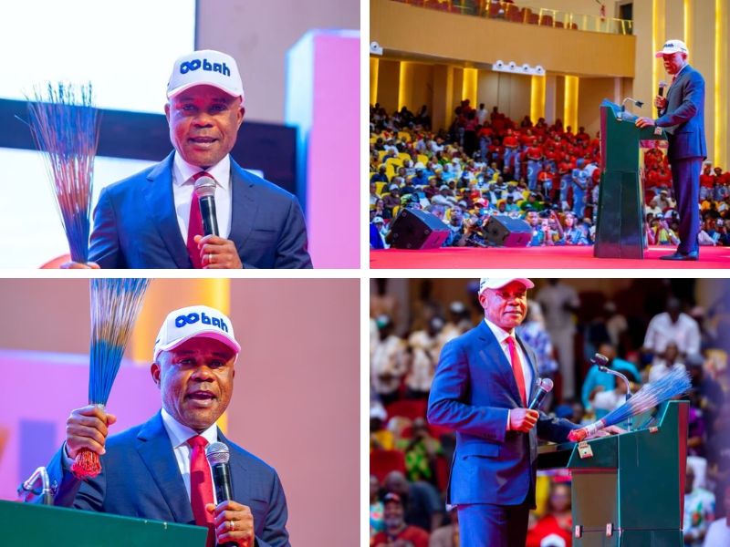 Mbah Inaugurates Enugu APC Campaign Council, Banks on Achievements