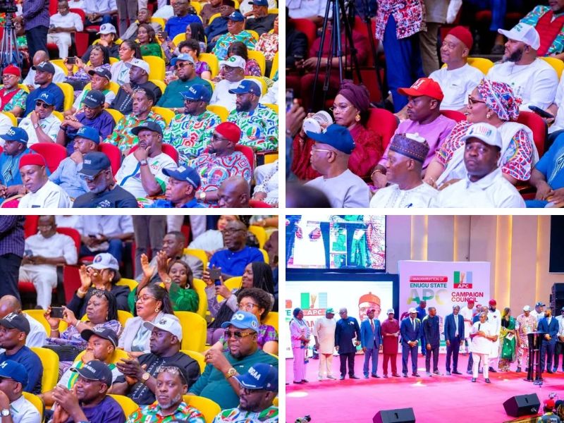 Mbah Inaugurates Enugu APC Campaign Council, Banks on Achievements
