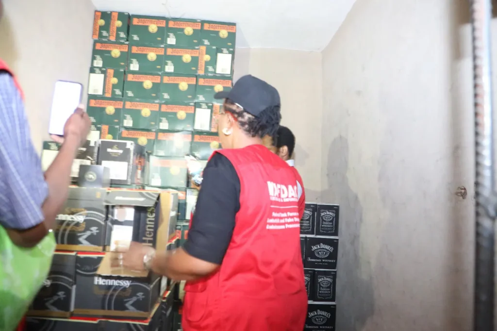 NAFDAC Recovers Equipment Used for Repackaging Drinks
