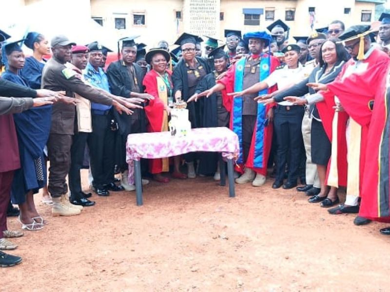NOUN Matriculates 70 Inmates at Special Study Centre in Enugu