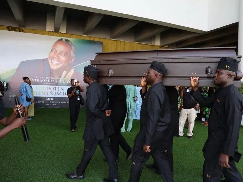 Olu Jacobs Laid to Rest in Lagos as Nollywood Pays Final Tribute