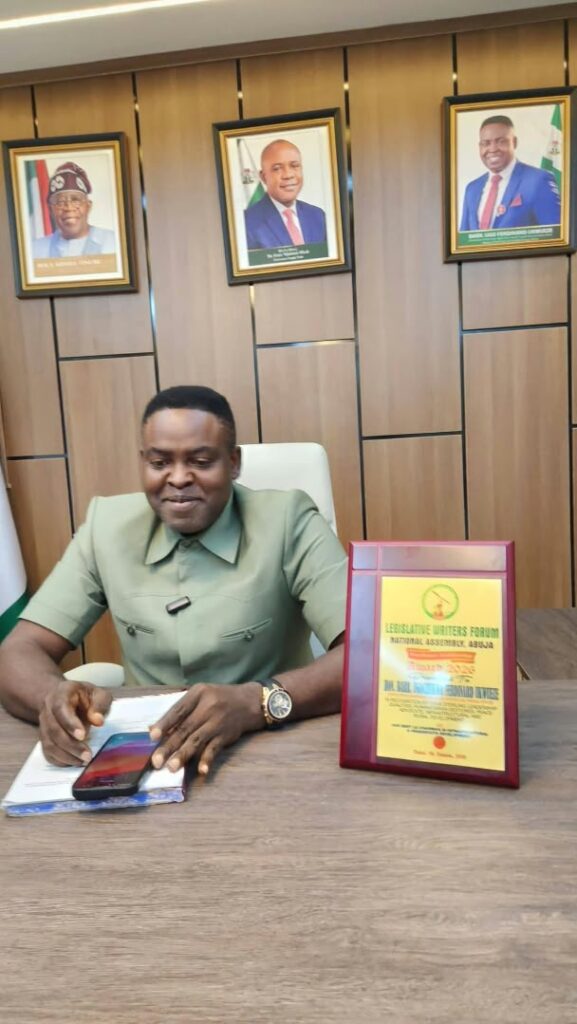 Legislative Writers Forum Recognises Ukwueze’s Leadership